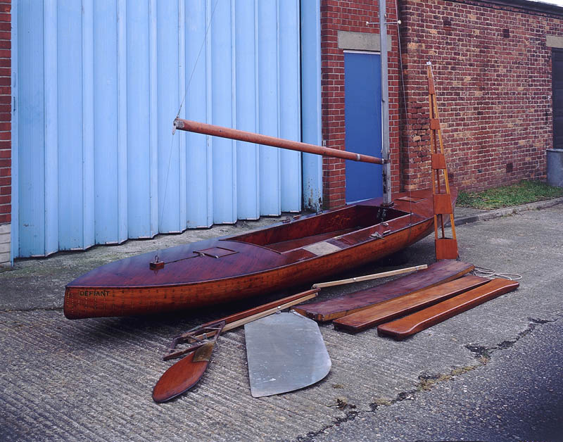 Photo: K 23, Defiant. An Uffa Fox Canoe from 1934